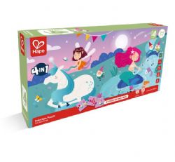 HAPE CASSE-TÊTE PROGRESSIF 4 EN 1 - 9-12-16-20 PIÈCES - CONTES DE FÉES #E1640
